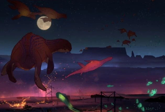 Любовь смерть и роботы кадры