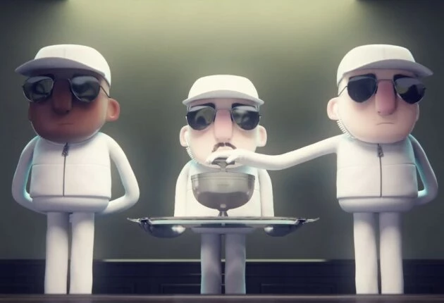 Любовь смерть и роботы кадры