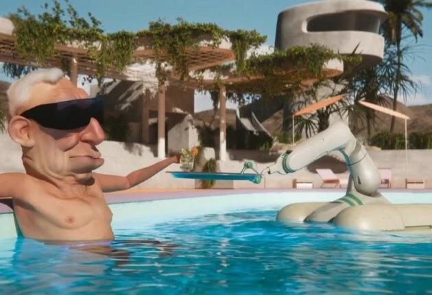 Любовь смерть и роботы кадры