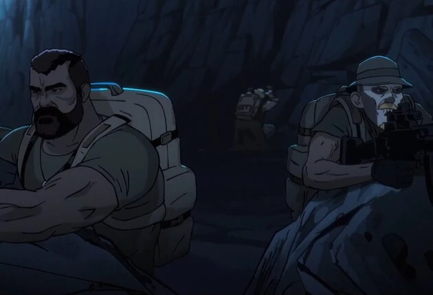 Любовь смерть и роботы кадры