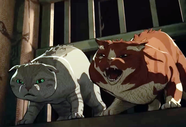 Любовь смерть и роботы кадры